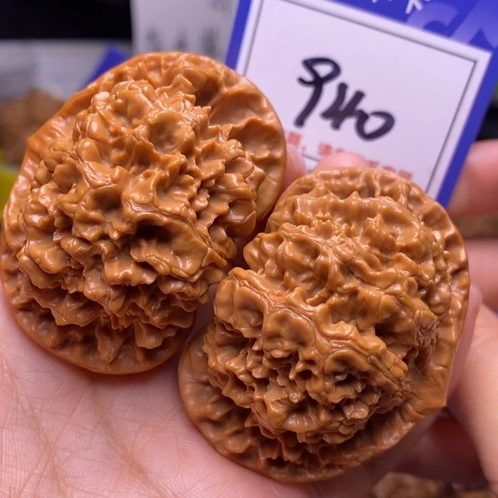 文玩核桃把件53官帽940