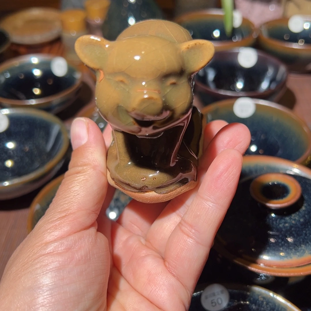 茶盏顺阳里龙窑柴烧茶宠