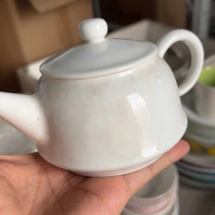 大球泥300毫升手工茶壶
