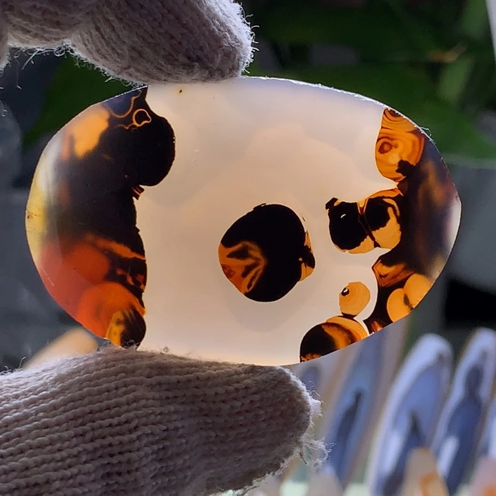 未镶嵌玛瑙/玉髓珠宝半成品80