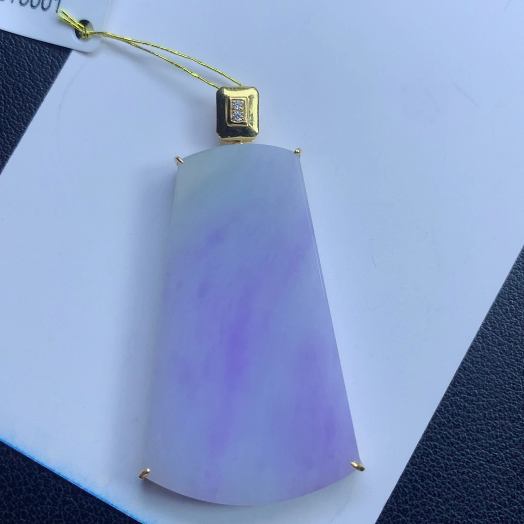 颈饰未镶嵌翡翠无事牌