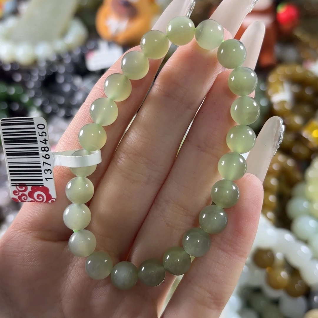 和田玉未镶嵌手链221