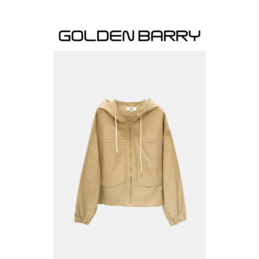 GOLDENBARRY【返季福 利】122128抽绳连帽外套
