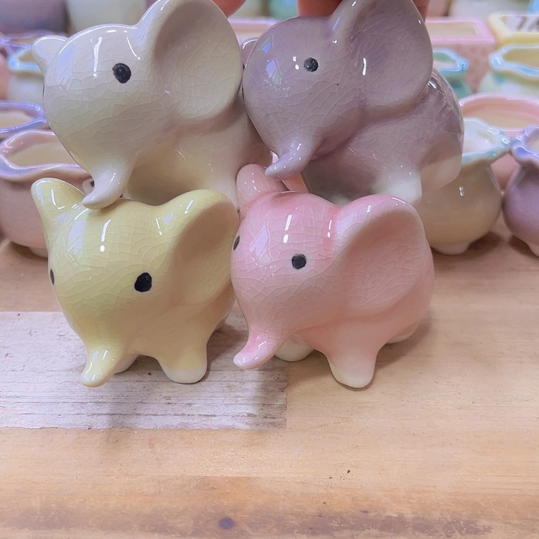 陶瓷花盆当场满12包邮