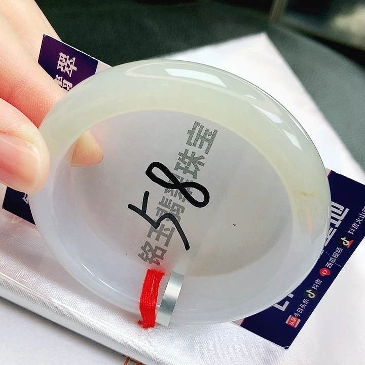 翡翠未镶嵌手镯缅甸天然a货翡翠手镯