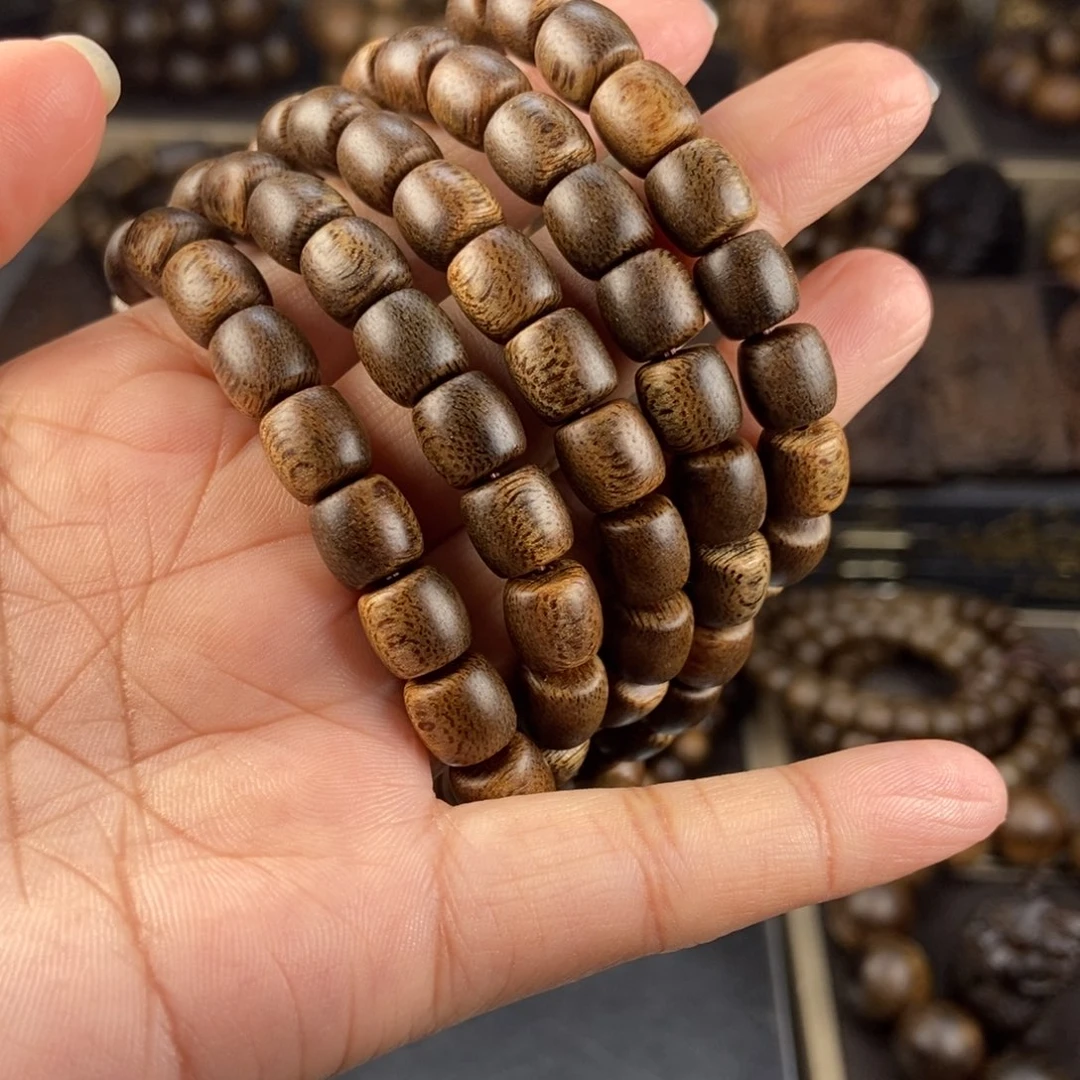 沉香手串河**伙越南芽庄白棋楠