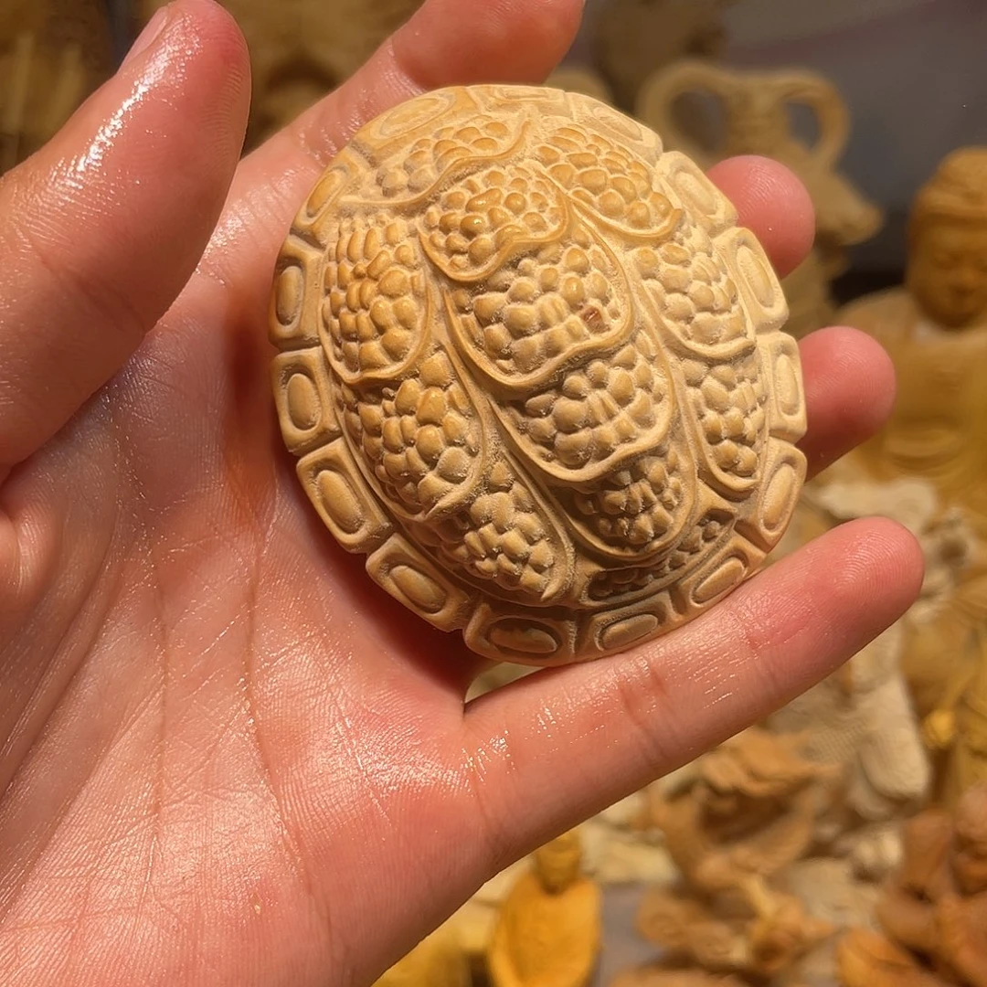 黄杨木小瑕疵大号富甲