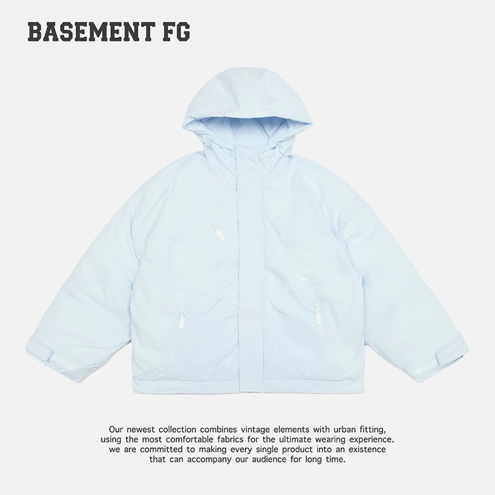 BASEMENT FG常规款连帽插肩袖茧型连帽242100014028