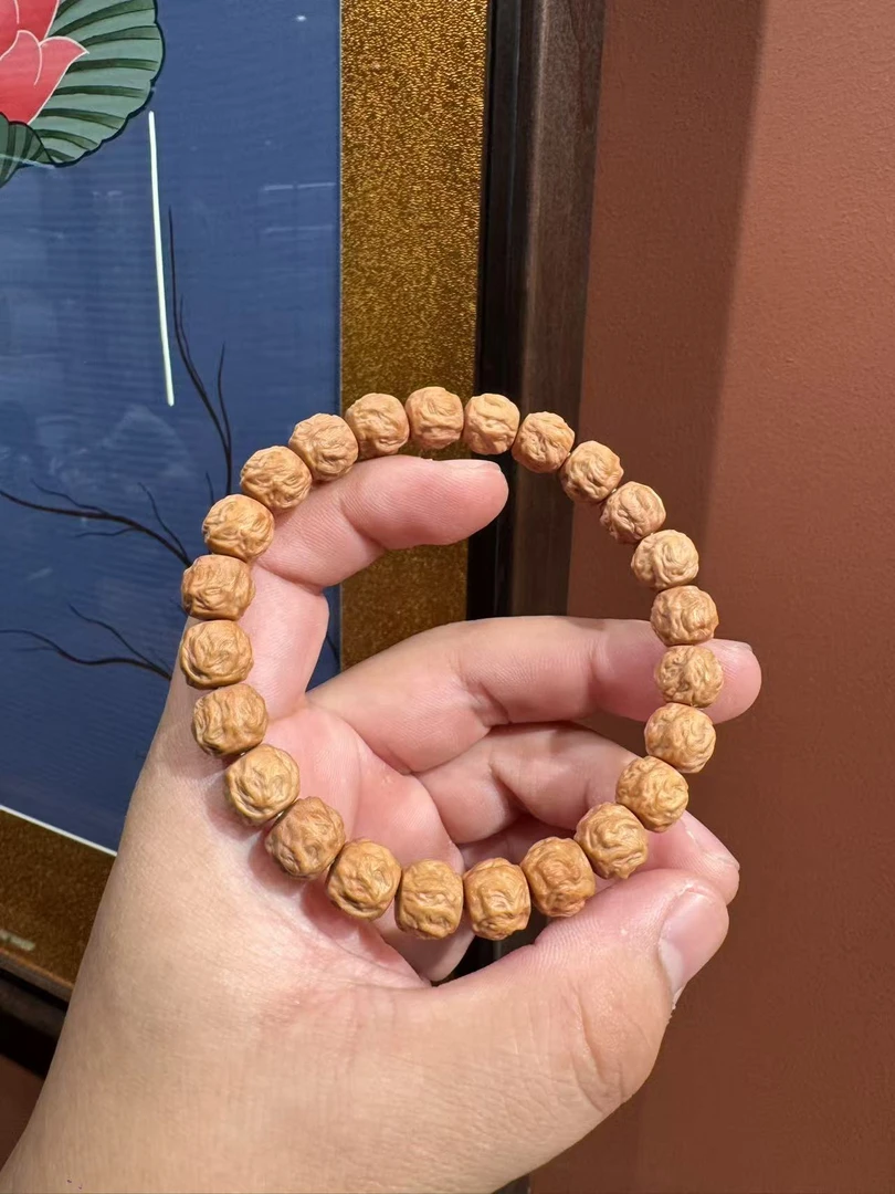 福佑 龙蛇之变猴头手串 尺寸约10mm+