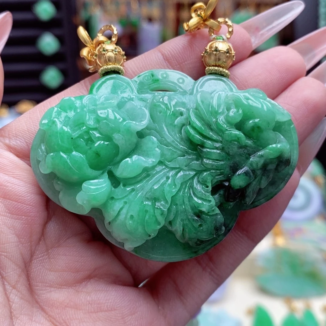 颈饰未镶嵌翡翠翡翠吊坠