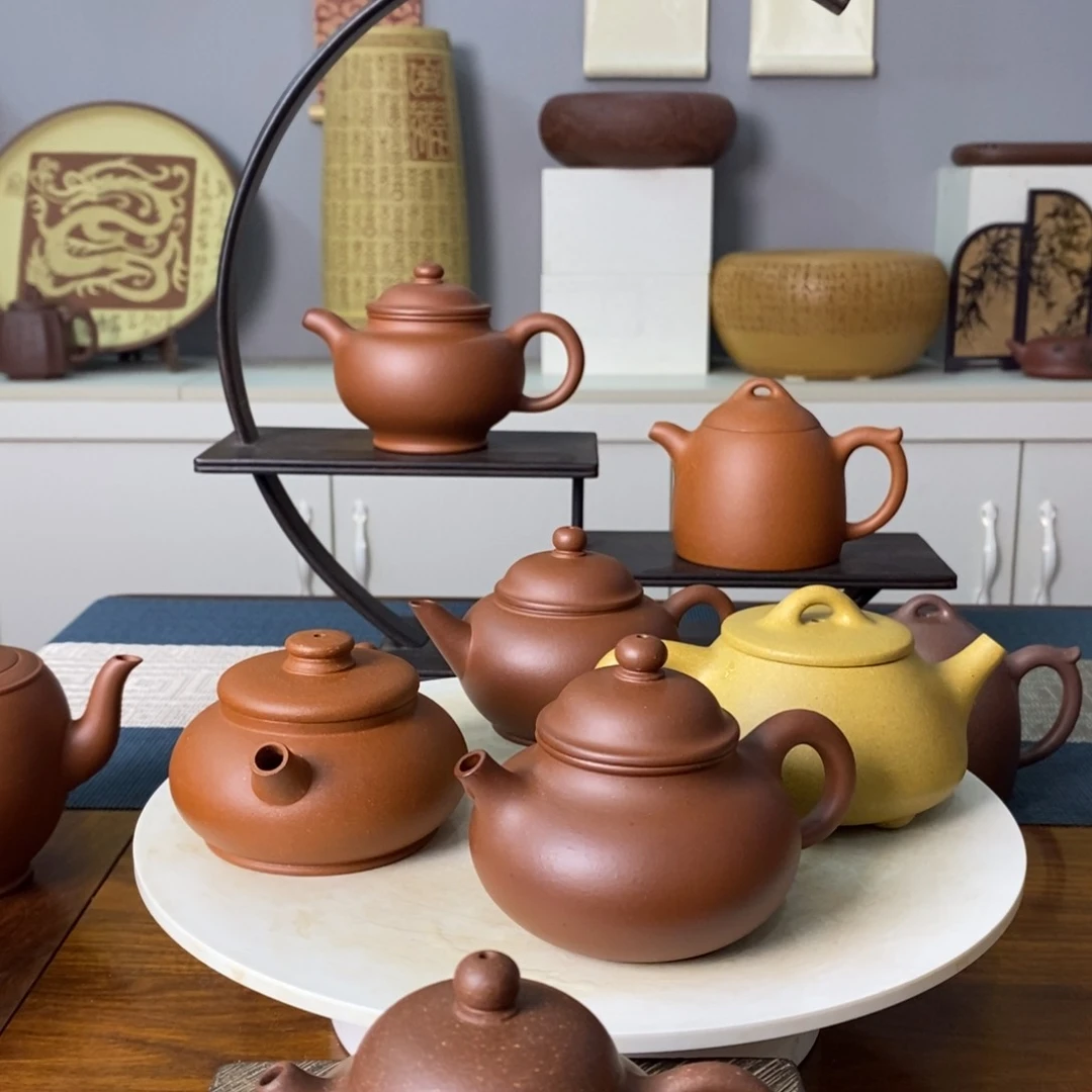 紫砂茶壶戴****l宜兴紫砂