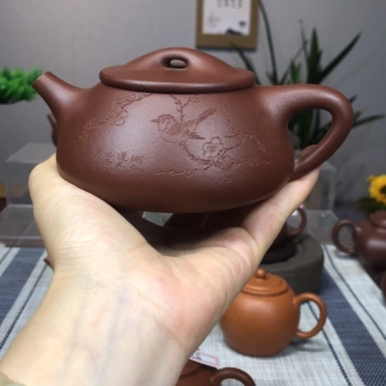 茶壶紫砂全手工景舟石瓢240cc