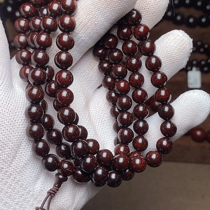 檀香紫檀（小叶紫檀）手串/手链多星0.8cm