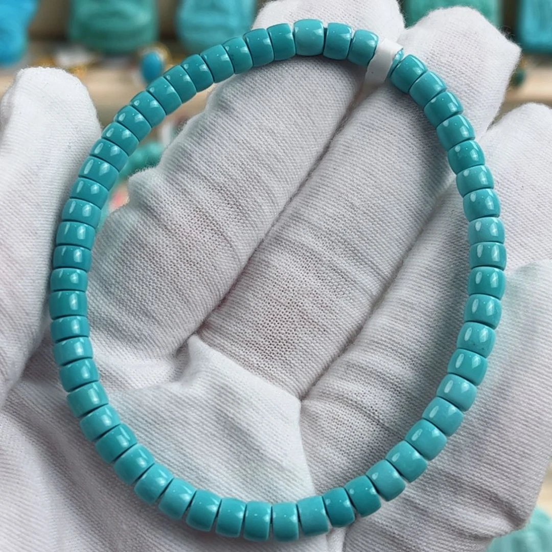 未镶嵌绿松石尺寸5.1mm