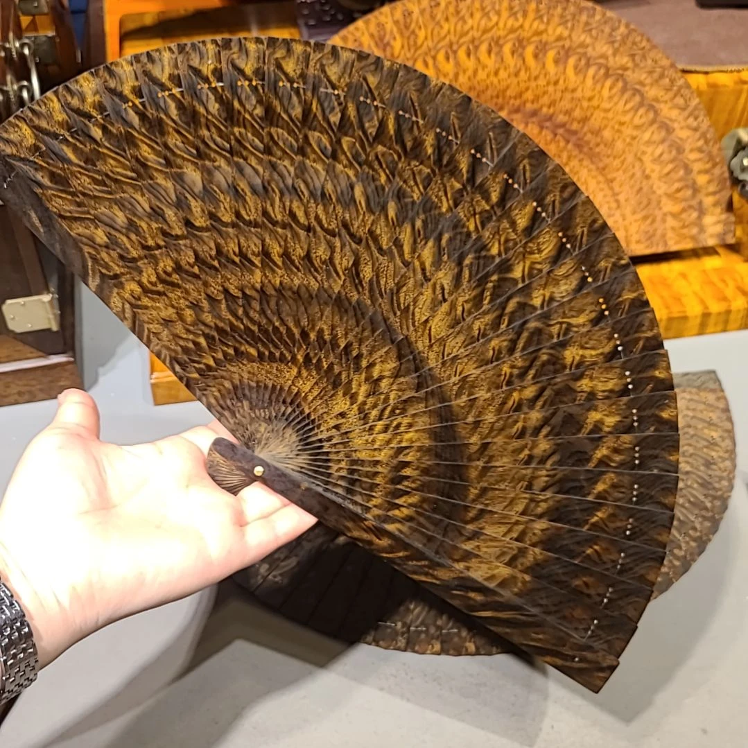 金丝楠20.8小叶桢楠金丝楠木苏扇阴沉