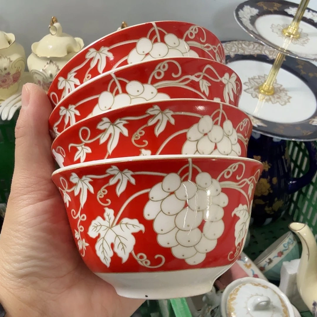 陶瓷陶瓷4只4寸……………………