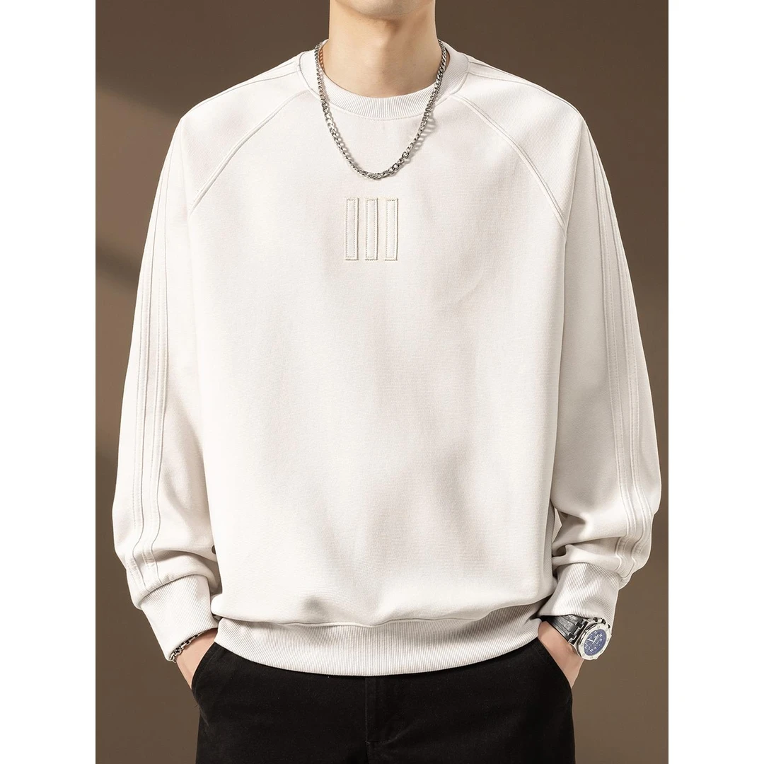 【香港CUFK&轻奢男装】5春秋季新款内搭打底衫长袖T恤潮牌宽松t上衣