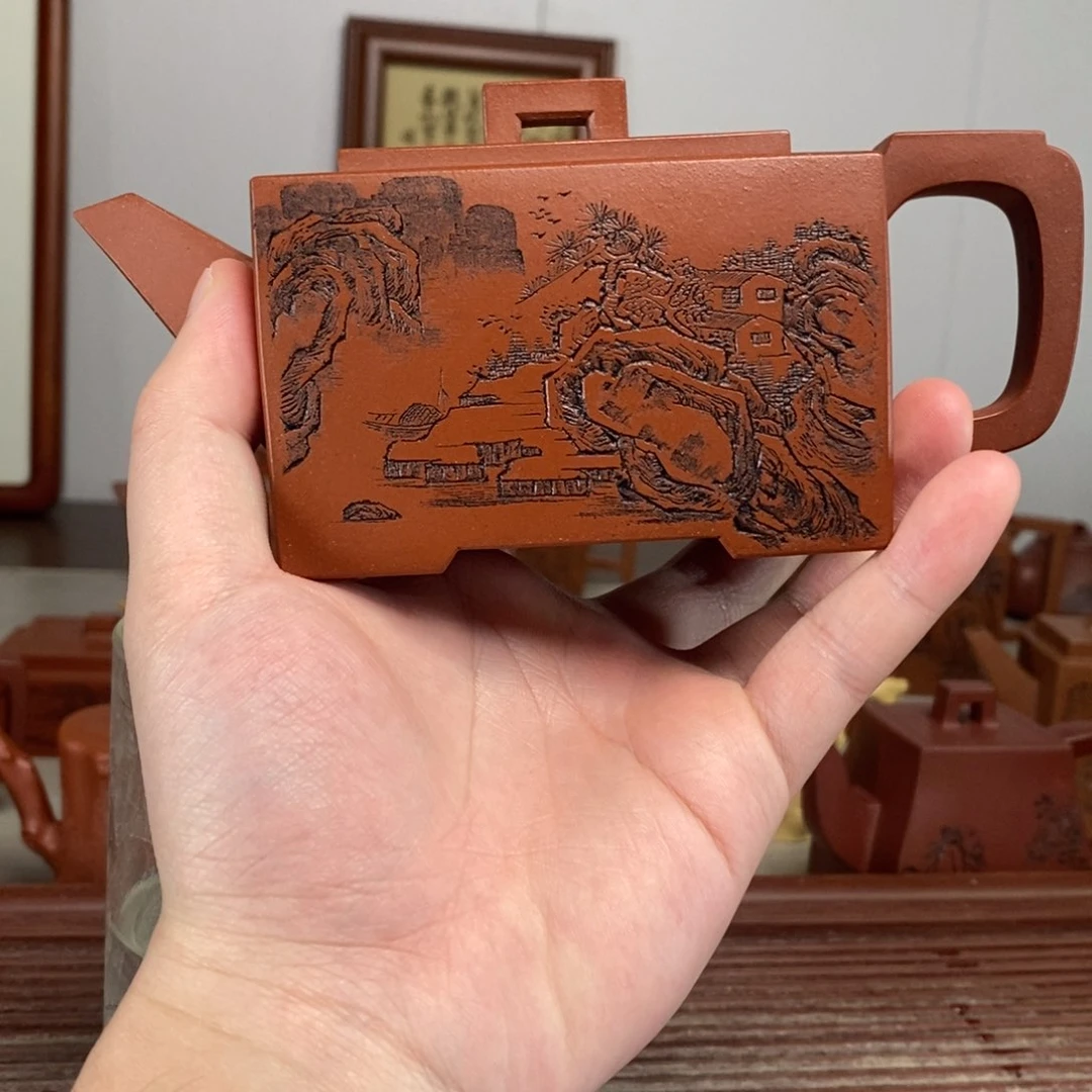 茶壶紫砂原矿泥料传统工艺制作