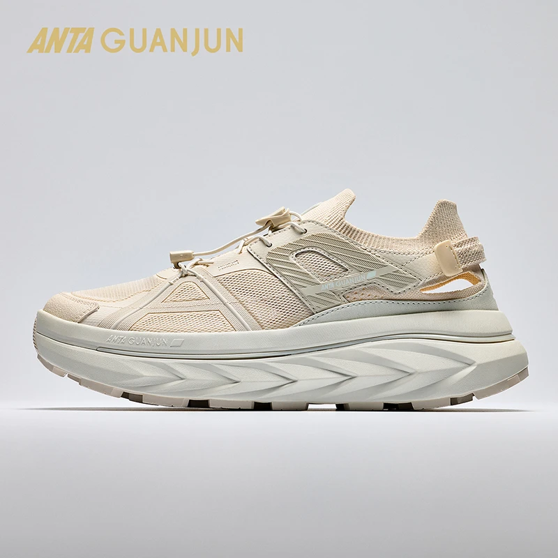 安踏开山溯溪版运动拖鞋2025夏季男士透气沙滩速干鞋厚底网面凉鞋