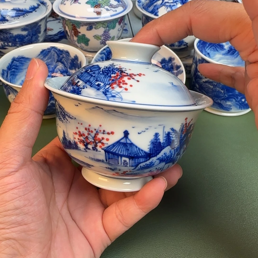 纯手工纯手绘茶具96