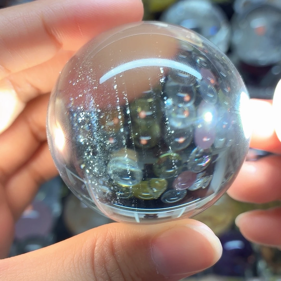 珠宝半成品水晶未镶嵌白水晶意境满天星54