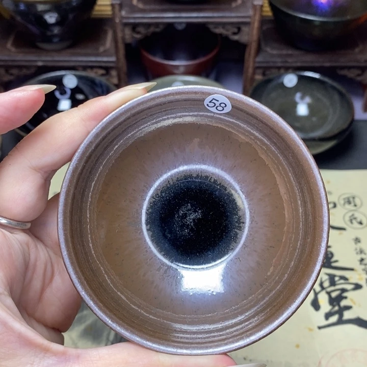 茶盏建窑建盏主人杯