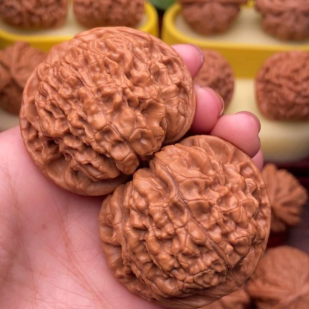 把件文玩核桃精品大官帽48