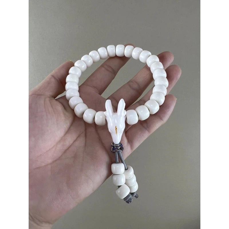 非金属皮质手链 鹿角微瑕1.0老型单串小鹿三通手链