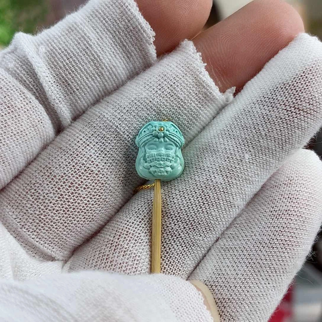 绿松石珠宝奇石未镶嵌