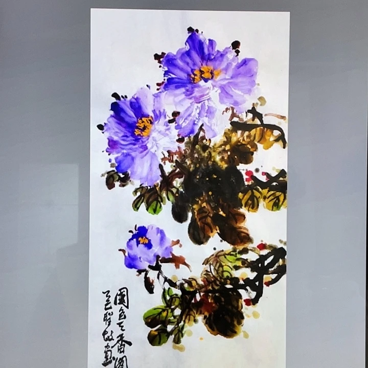 国画张圣敏先生纯手绘作品