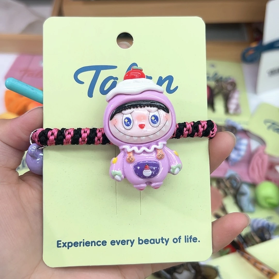 硅胶拉布布发绳头饰