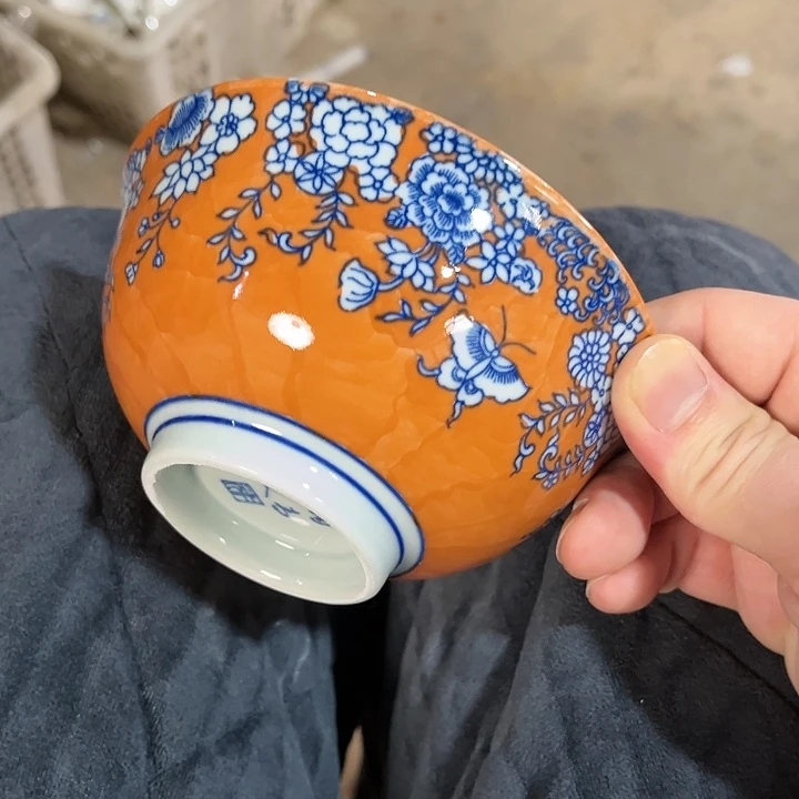 瓷片/////直径12.5厘米。绿。