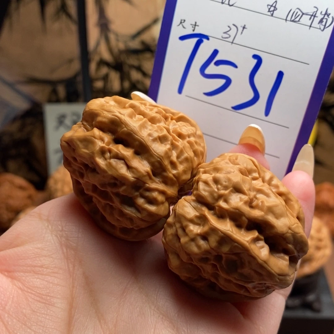 文玩核桃把件开背蛙37