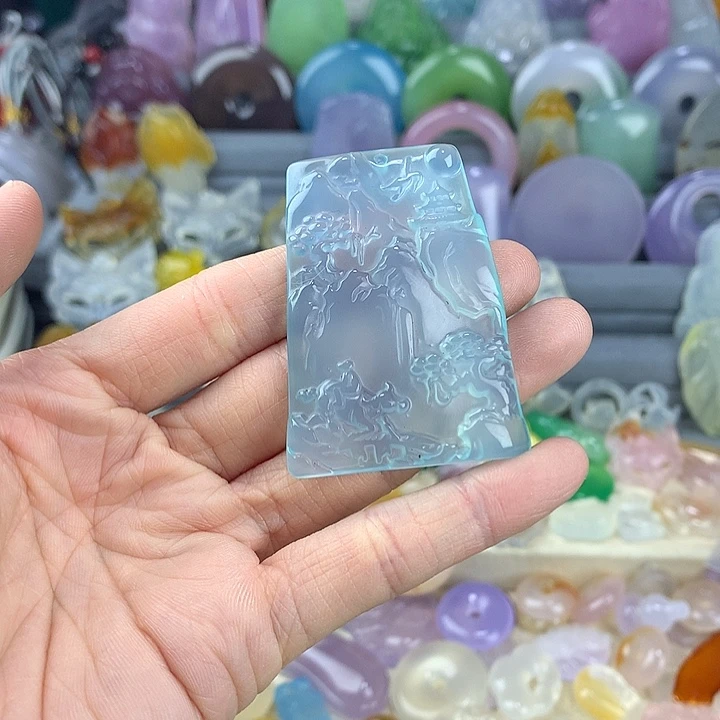 ****。玛瑙/玉髓未镶嵌颈饰