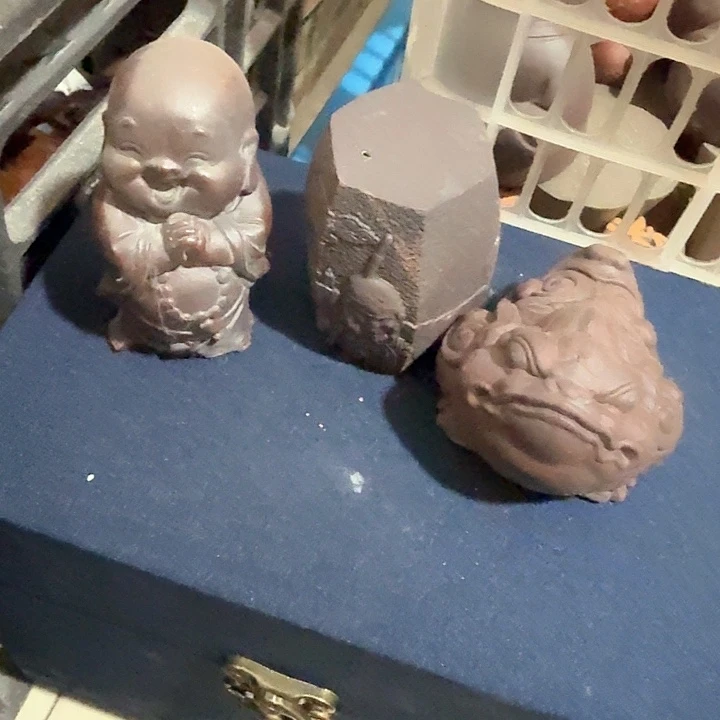 紫砂茶宠雕塑瑕疵茶宠