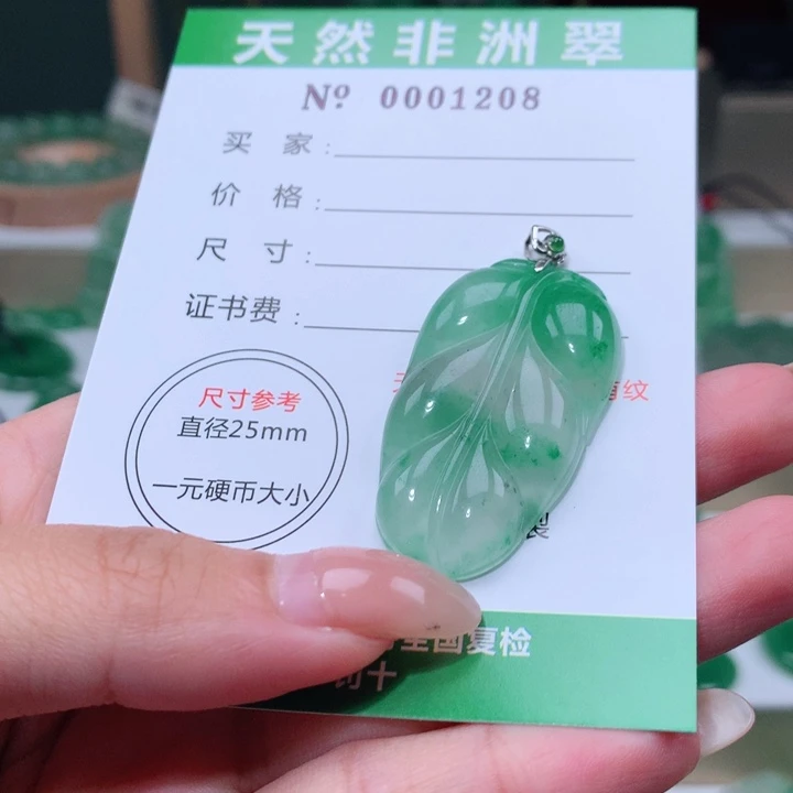 颈饰未镶嵌石英质玉