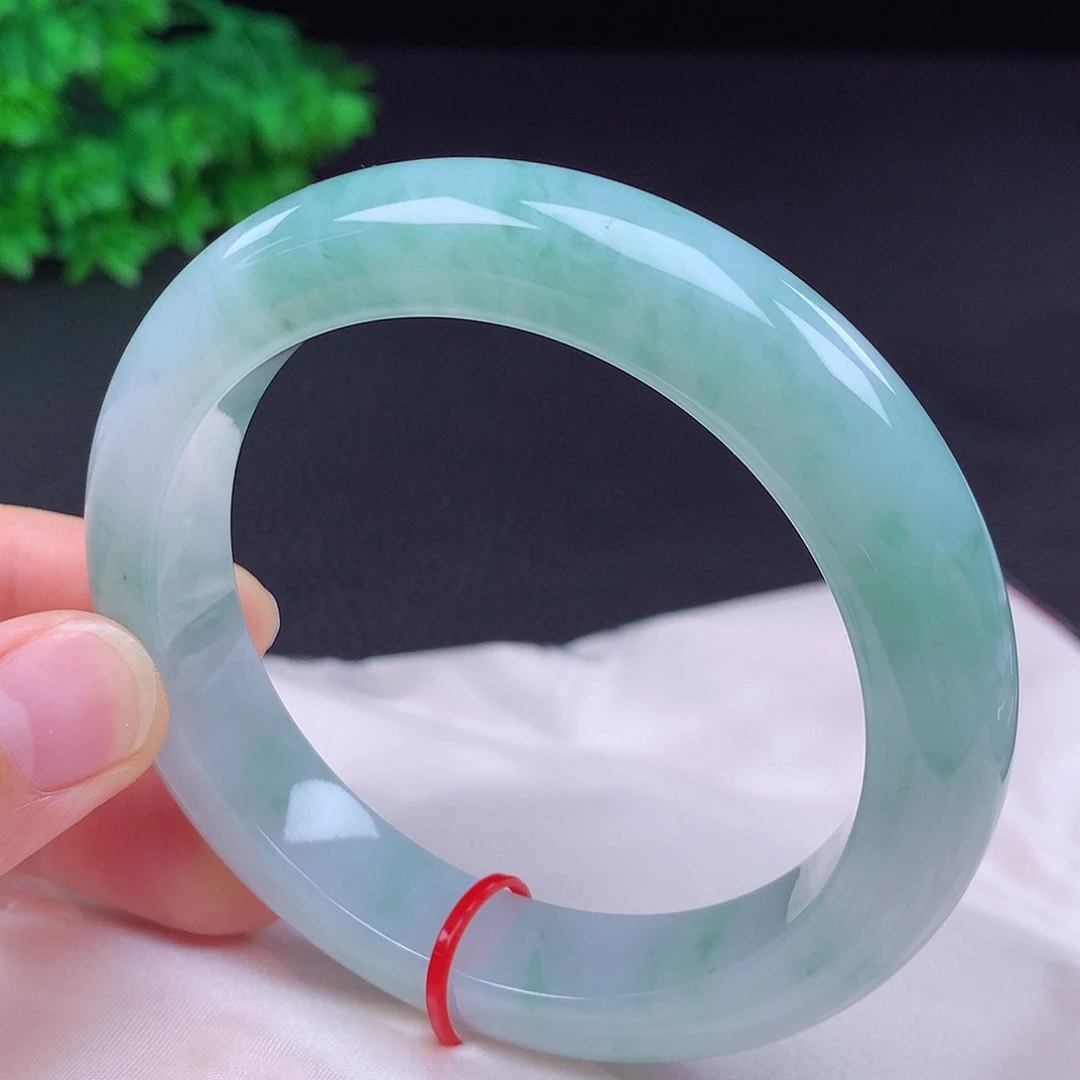 翡翠未镶嵌手镯60圈681809