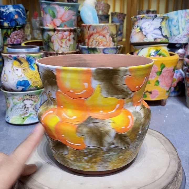 景德镇艺术手绘作品
