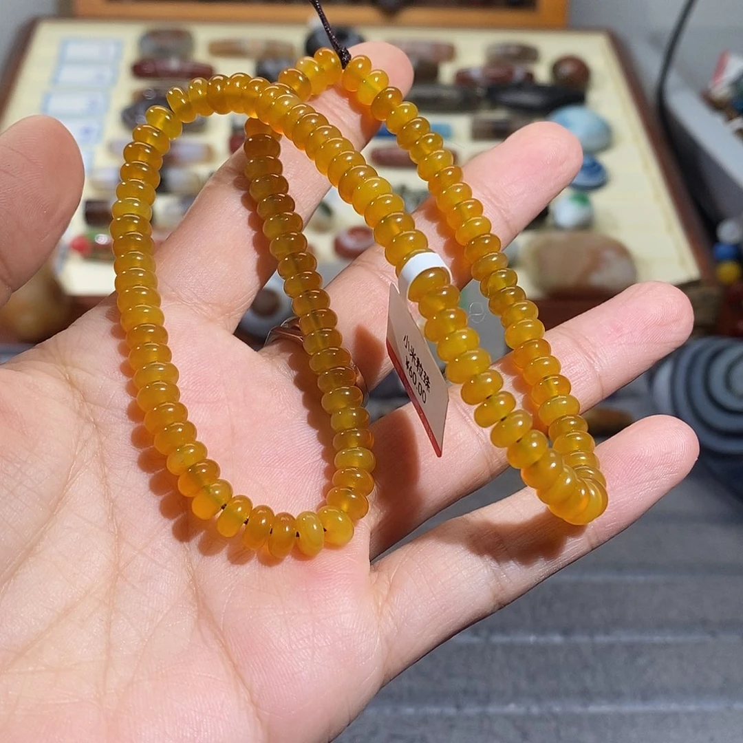 玛瑙/玉髓合金颈饰