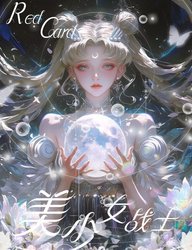 【 红卡抓朋友】红卡第二弹美少女战士 国产二创 收藏卡牌 潮玩盲盒