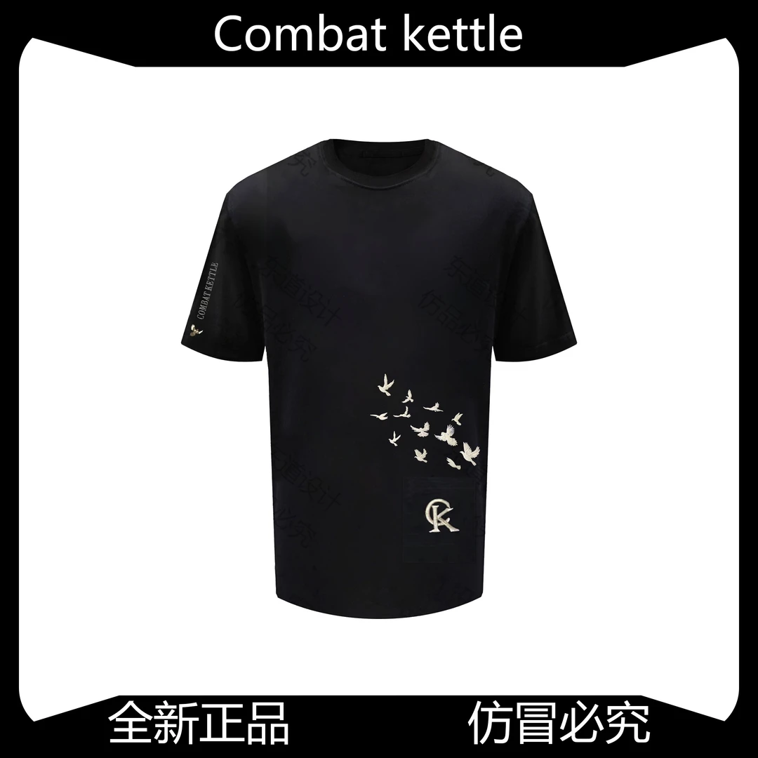 Combat kettle【光影鸟踪】男士t恤短袖夏季圆领上衣 CK2215