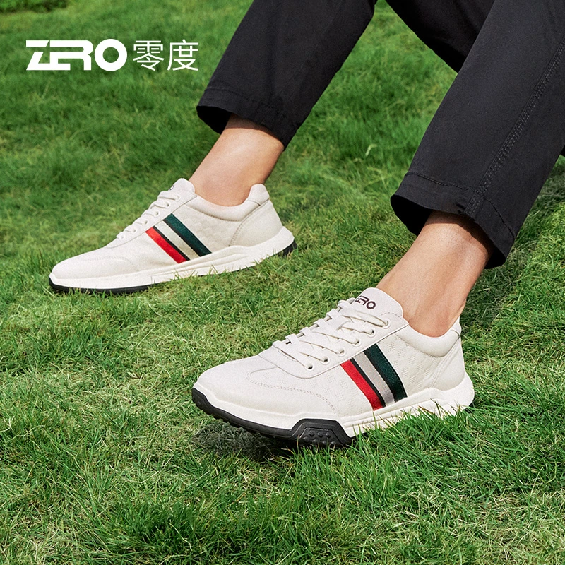 零度男鞋 意大利夏季新时尚撞色侧边设计百搭男士户外休闲鞋13332