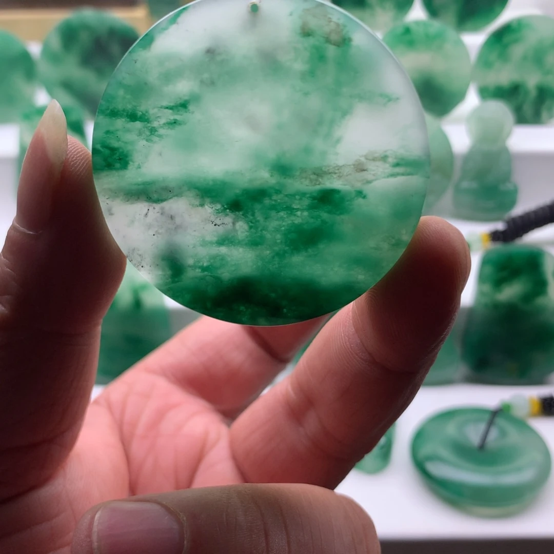 石英质玉纯天然A货放漏款未镶嵌