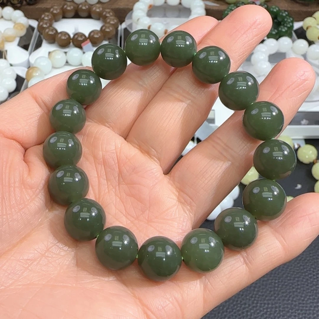 和田玉手链未镶嵌