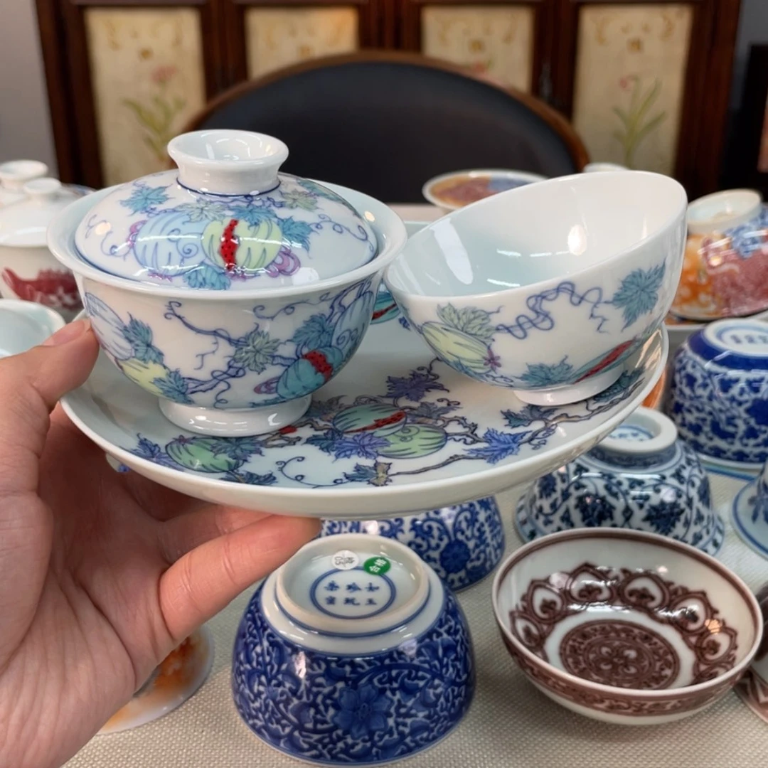 【闪购商品】三****薯陶瓷艺术陶瓷茶具