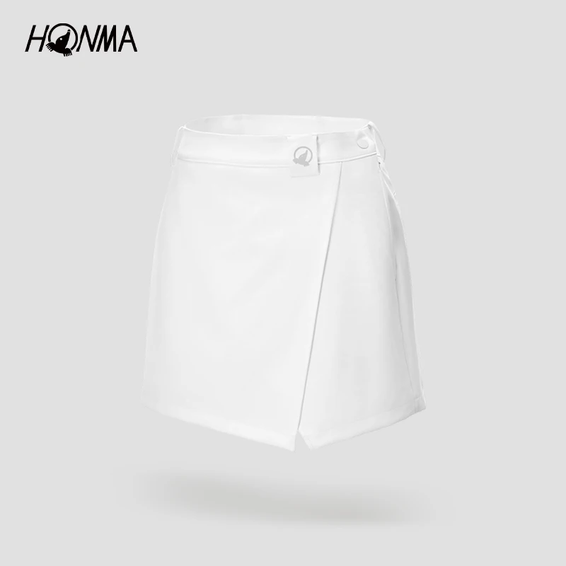 HONMA女士短裙高腰短裙气质抗皱运动裙裤防走光HWJC905L308