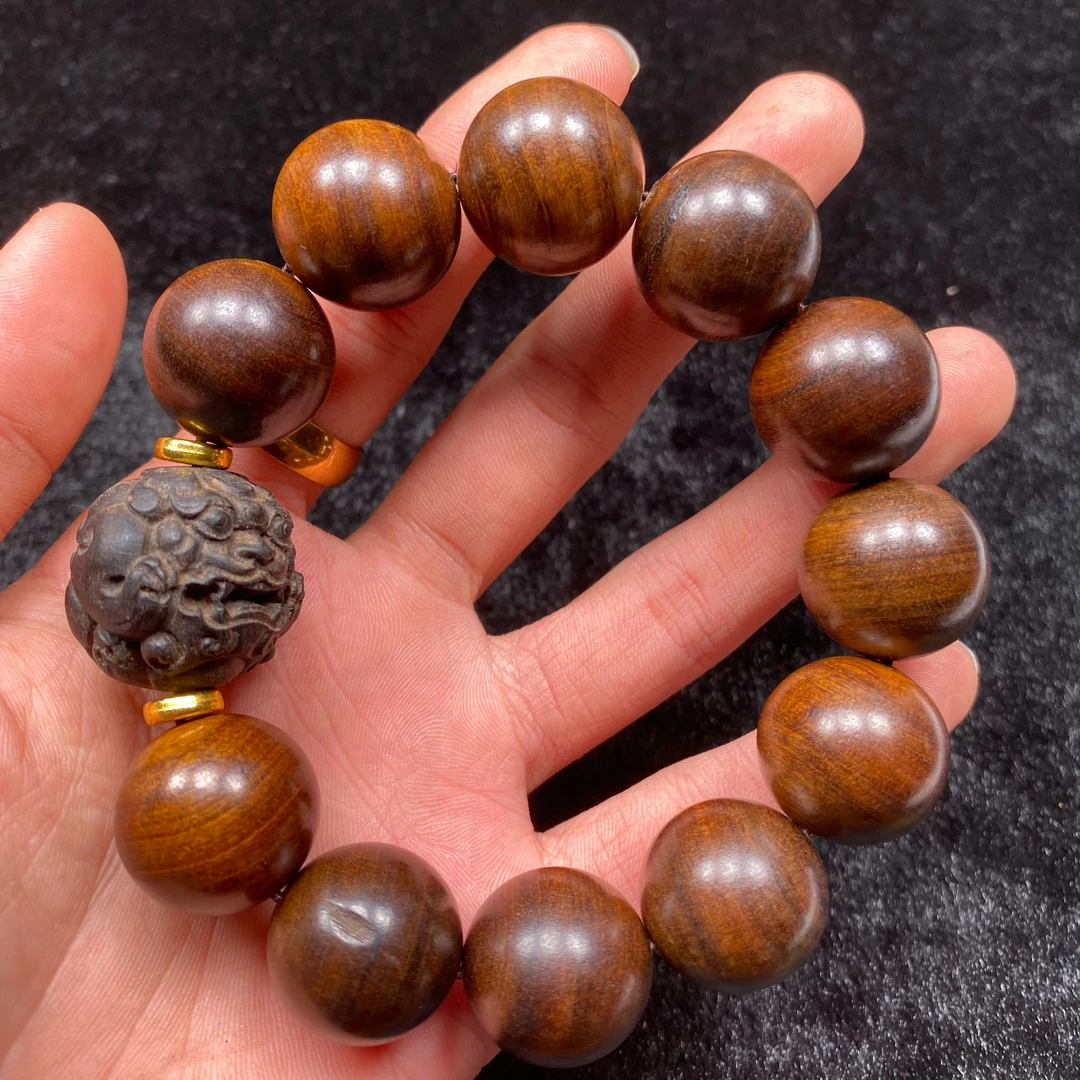 2.0狮子抱球檀香