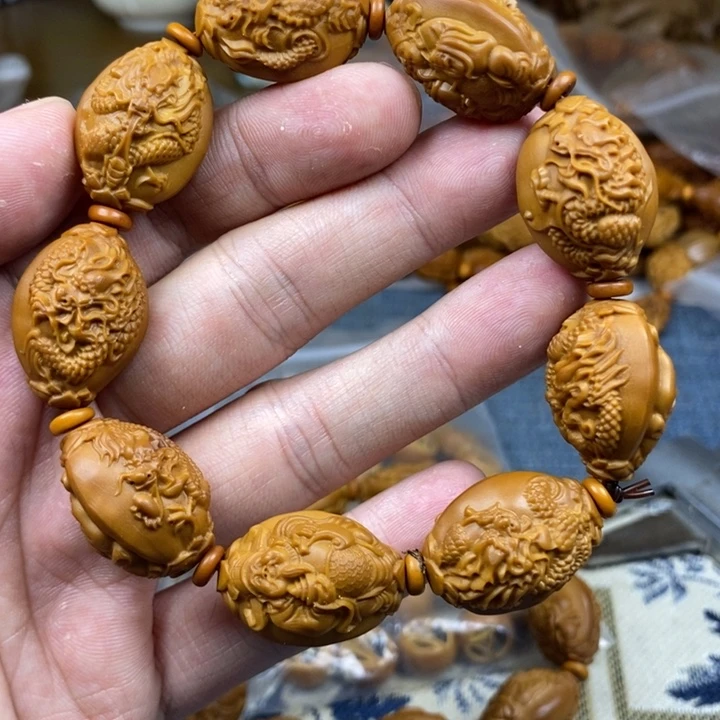 橄榄核手串/手链橄榄核雕工艺手串