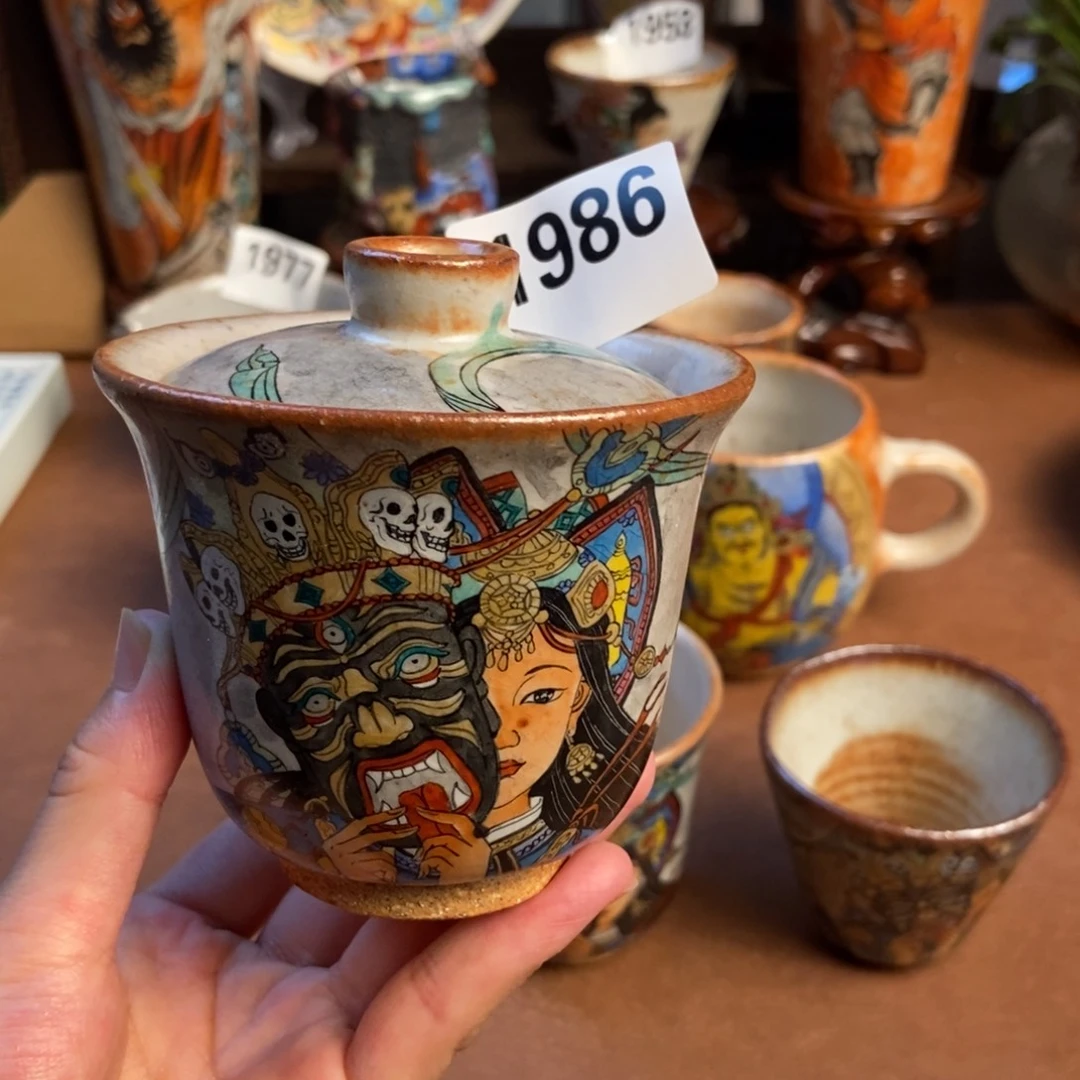 景德镇手工制作陶瓷 1986