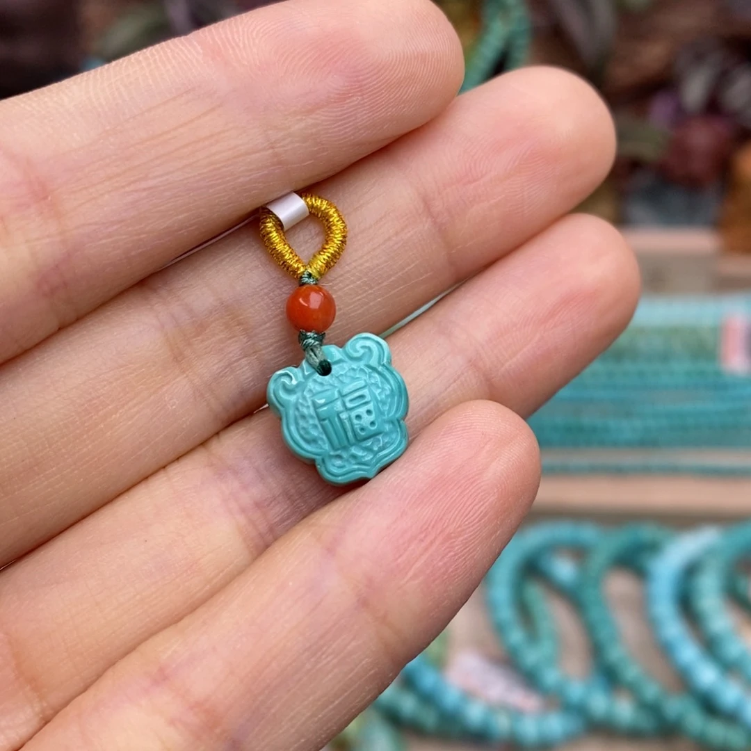 绿松石珠宝奇石未镶嵌